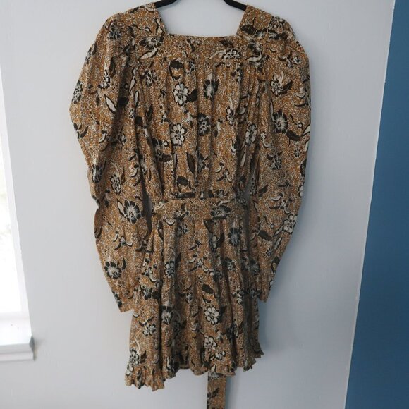 Ulla Johnson Nailah Puff Sleeve Mini Dress Size 8 - Picture 5 of 11